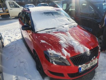 PRODÁNO!!!  Osobní automobil Škoda Fabia, RZ: 2AM9897